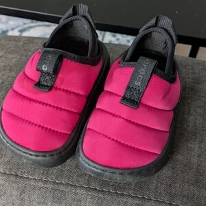 CROCS Toffler Fuchsia Slip-On Mocs Toddler 7